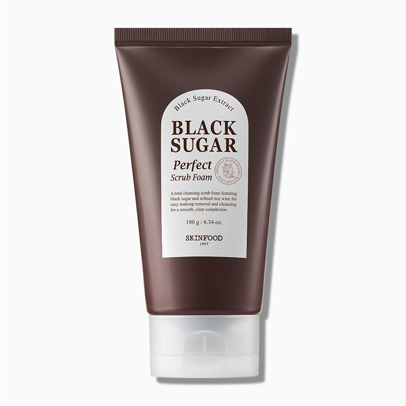 SKINFOOD Black Sugar Perfect Scrub Foam 180g
