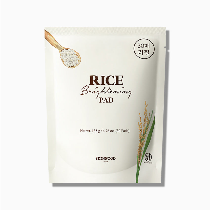 SKINFOOD Rice Brightening Pad Refill Only 30 pads