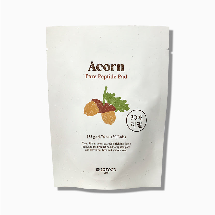 SKINFOOD Acorn Pore Peptide Pad Refill Only 30 pads