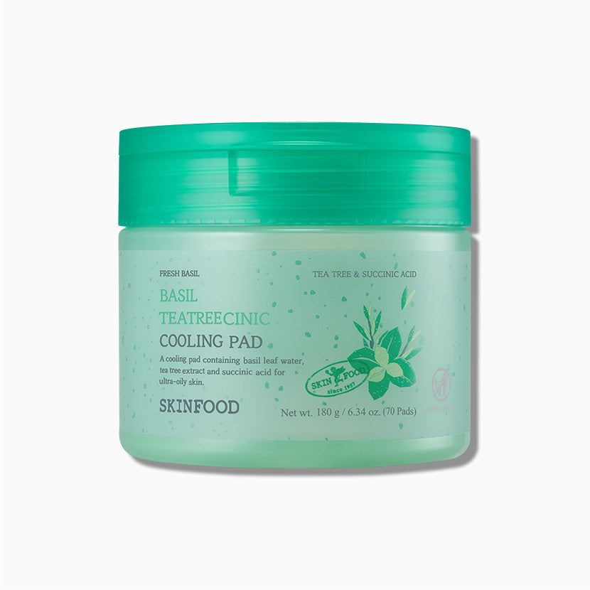 SKINFOOD Basil Teatreecinic Cooling Pad 70 pads