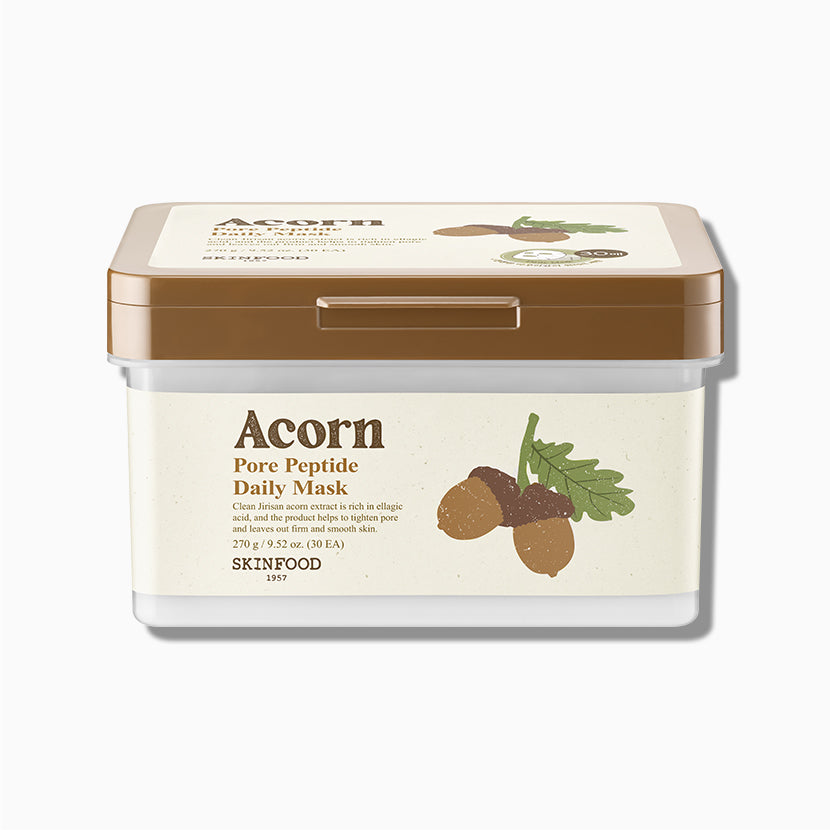 SKINFOOD Acorn Pore Peptide Daily Mask 30 sheets