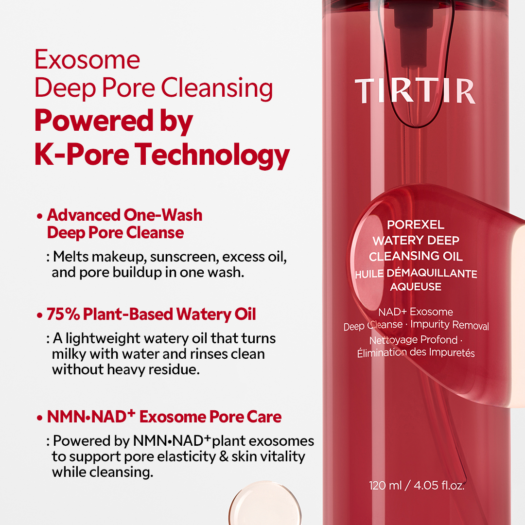 TIRTIR Porexel Watery Deep Cleansing Oil 120ml