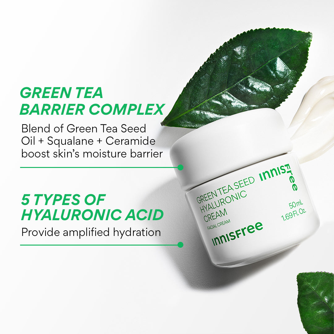 innisfree Green Tea Seed Hyaluronic Cream 50ml