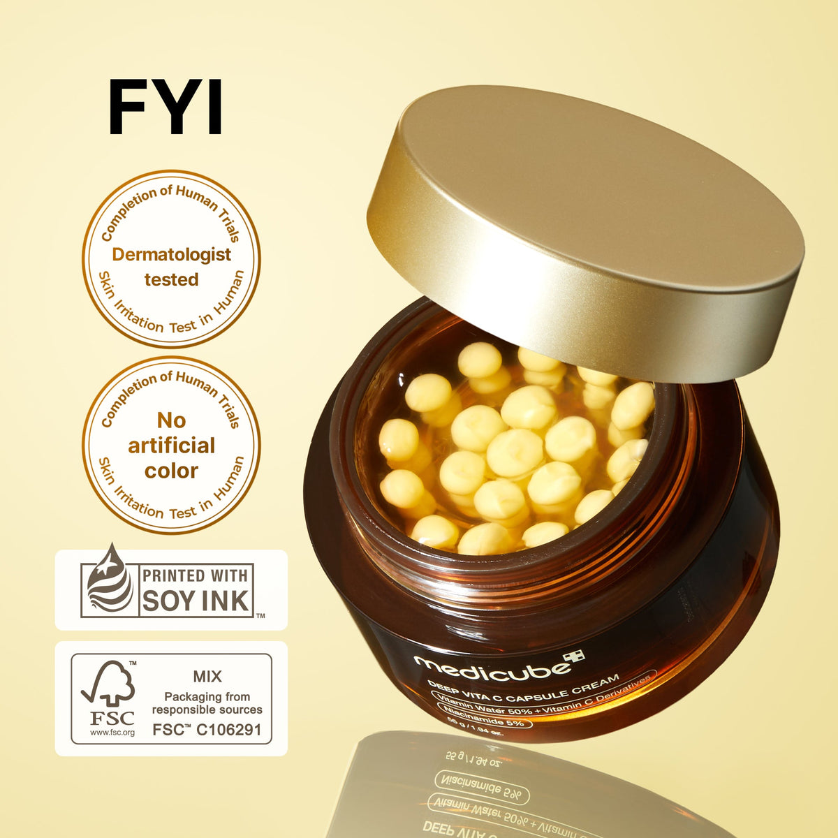 medicube Deep Vita C Capsule Cream 55g