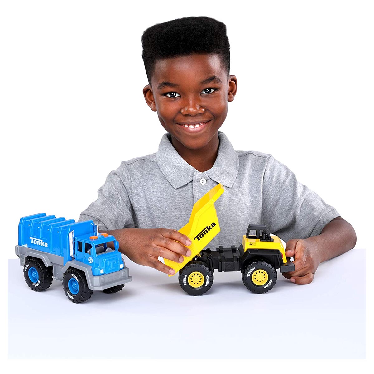 K'nex Tonka Mighty Metal Fleet Garbage Truck