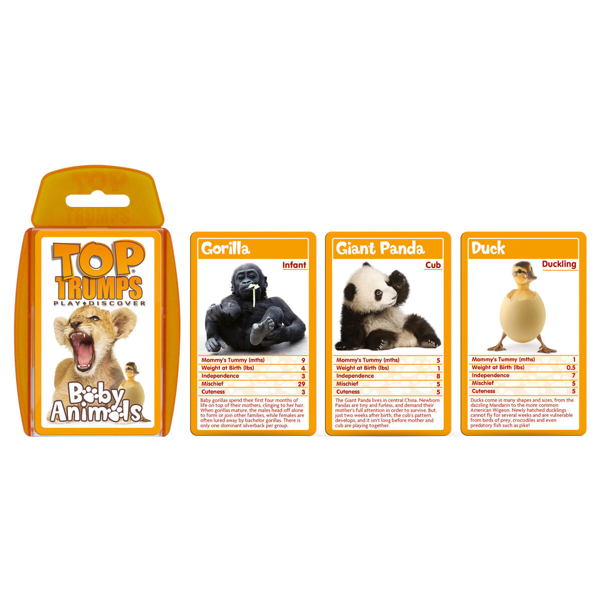 Top Trumps Baby Animals Card Game