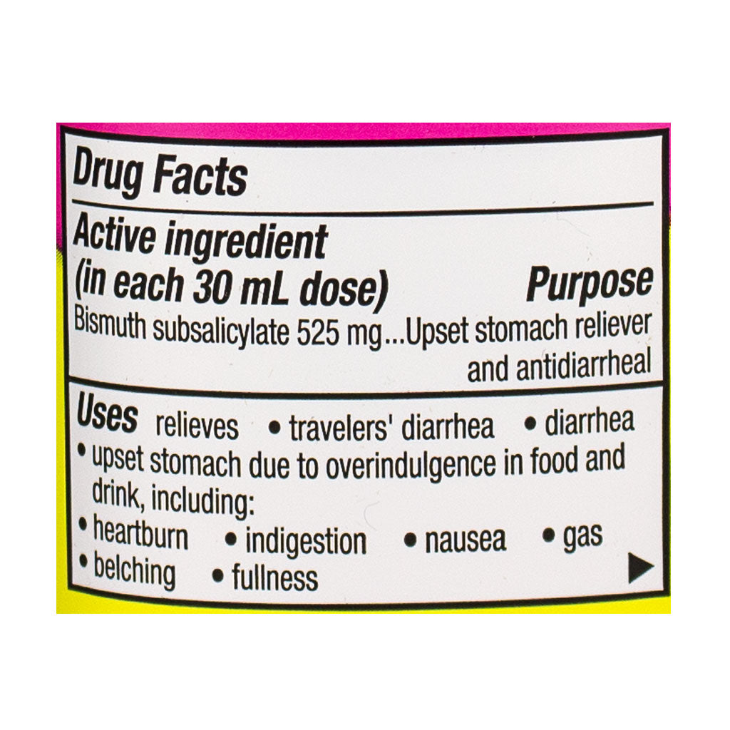 Pepto Bismol Original Flavor Travel Size - 3.4 oz.