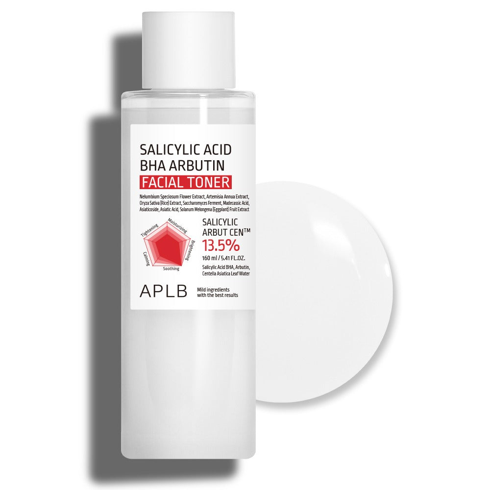 APLB Salicylic Acid BHA Arbutin Facial Toner 160ml