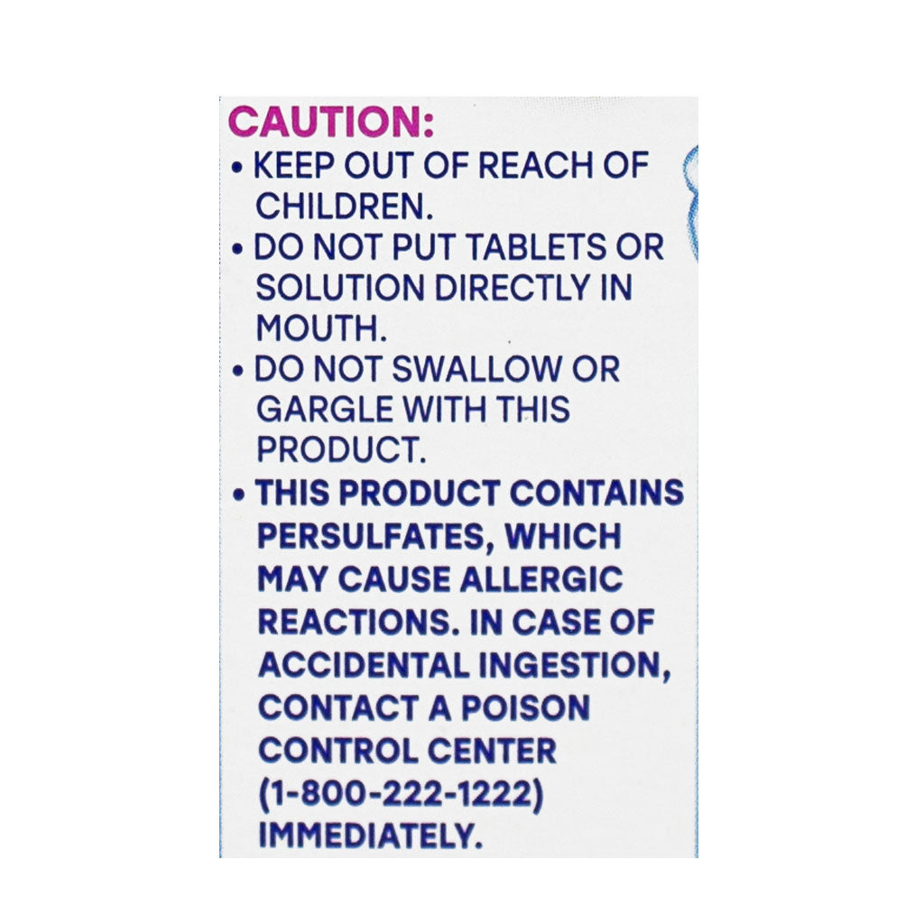 Efferdent Anti-Bacterial Denture Cleanser - Box of 20