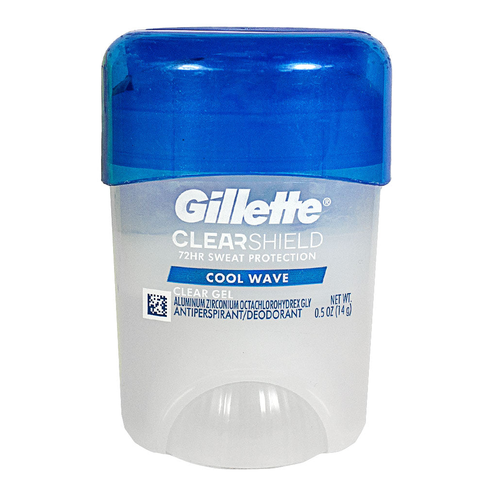 Gillette Cool Wave Clear Gel Antiperspirant and Deodorant for Men - 0.5 oz.