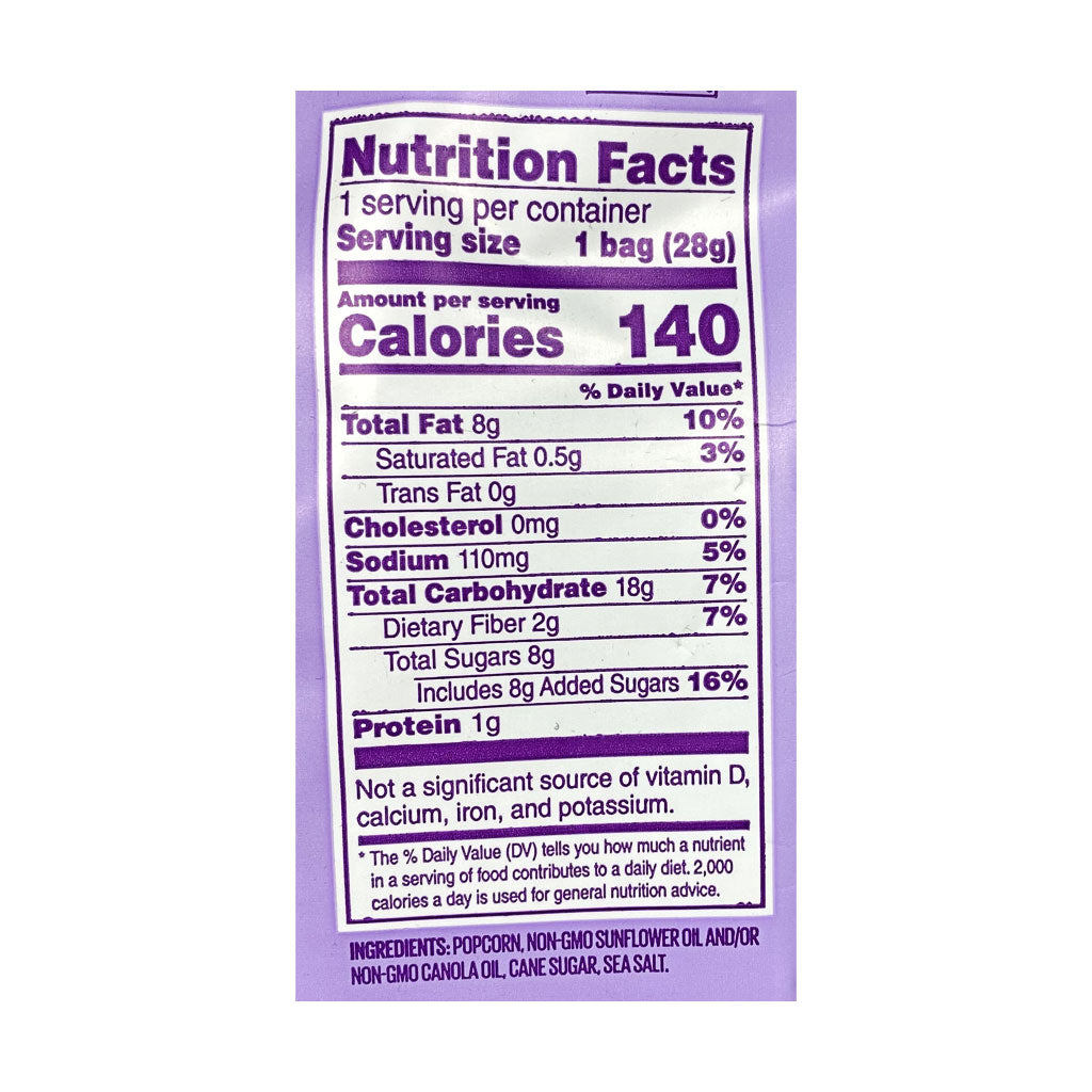 Angie's Boom Chicka Pop Sweet & Salty Kettle Corn - 1 oz.