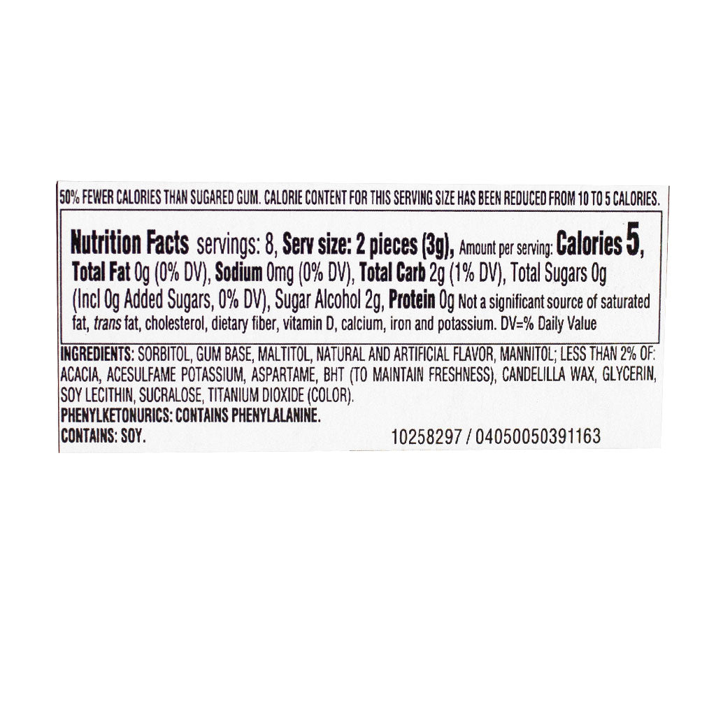 Dentyne Ice Arctic Chill Gum - 16 Pieces