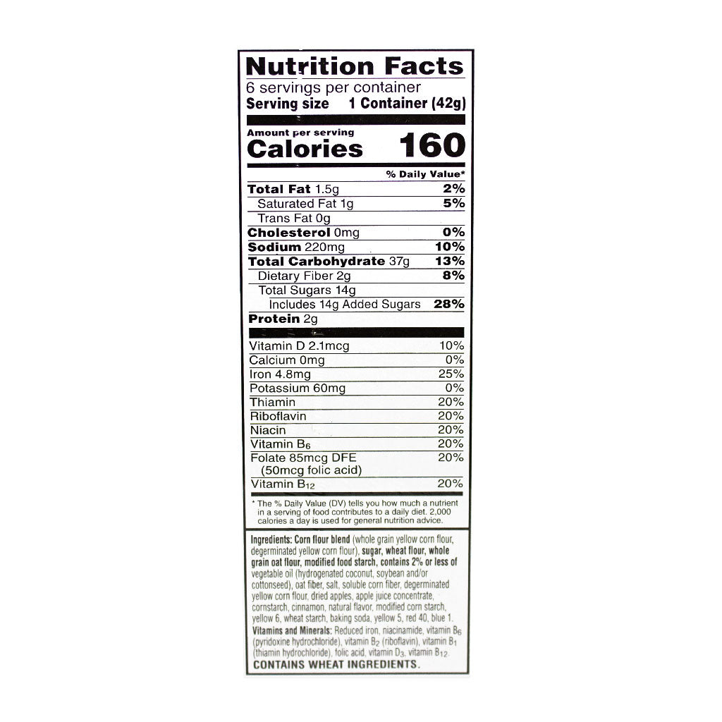 Apple Jacks Cereal in a Cup - 1.5 oz.