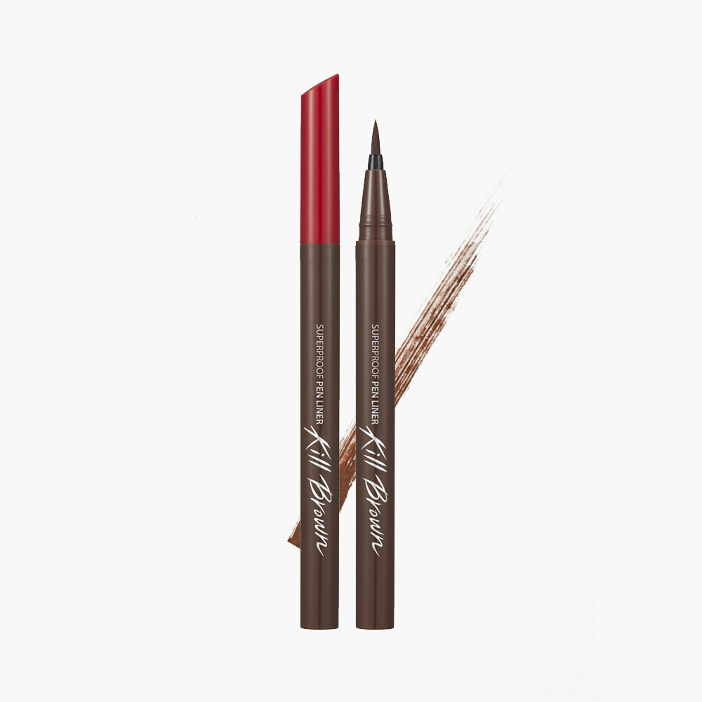 CLIO Superproof Pen Liner #03 Cacao Brown