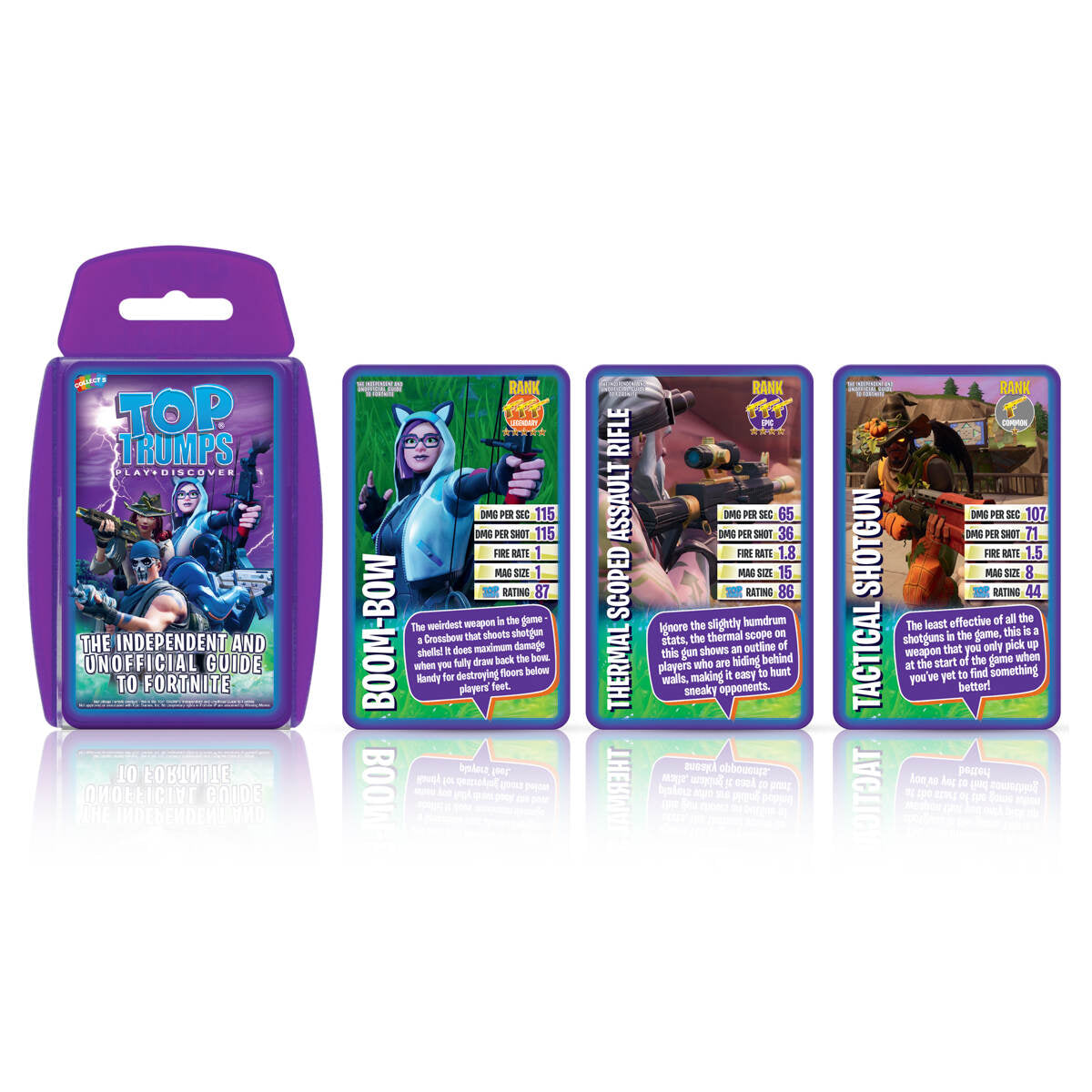 Top Trumps The Independent and Unofficial Guide to Fortnite Card Game