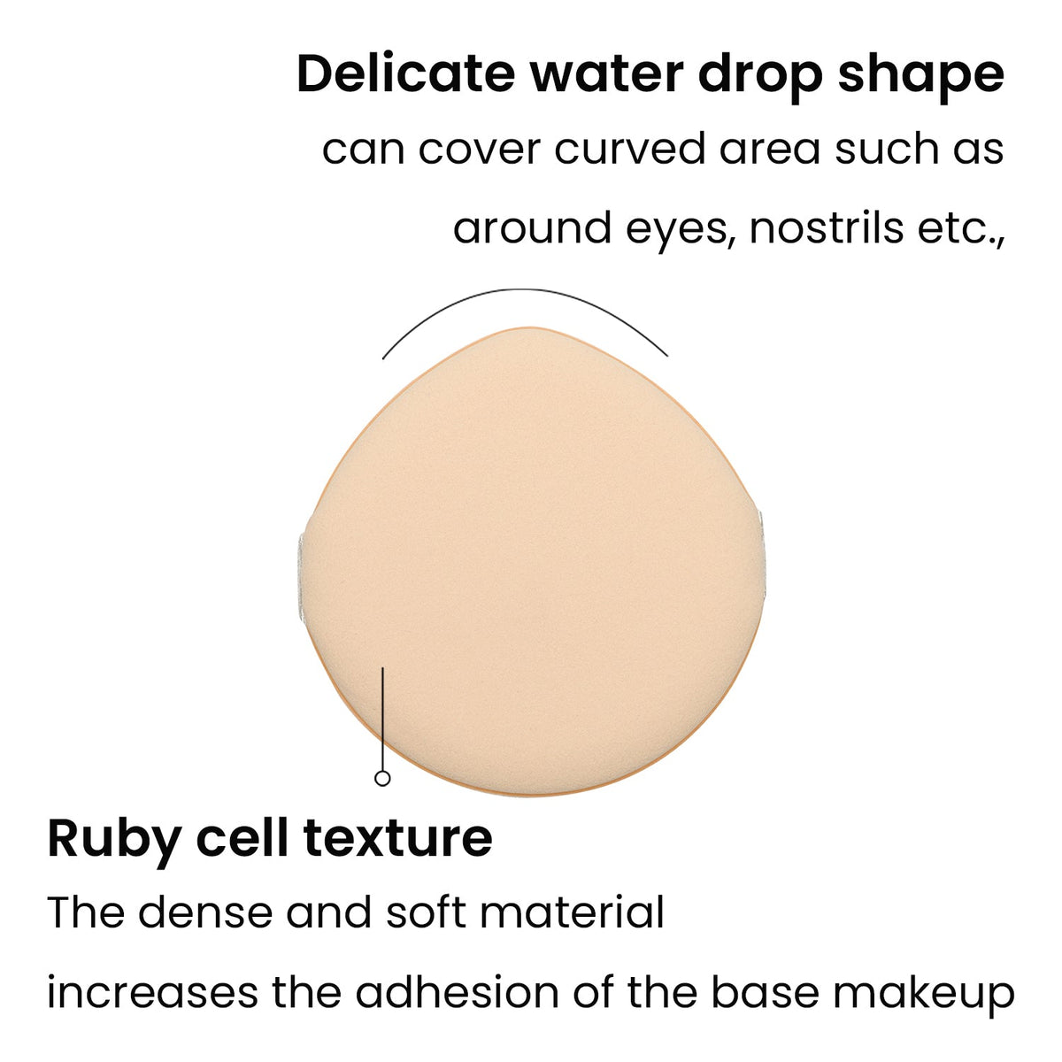 heimish Artless Rubycell Puff 5pcs