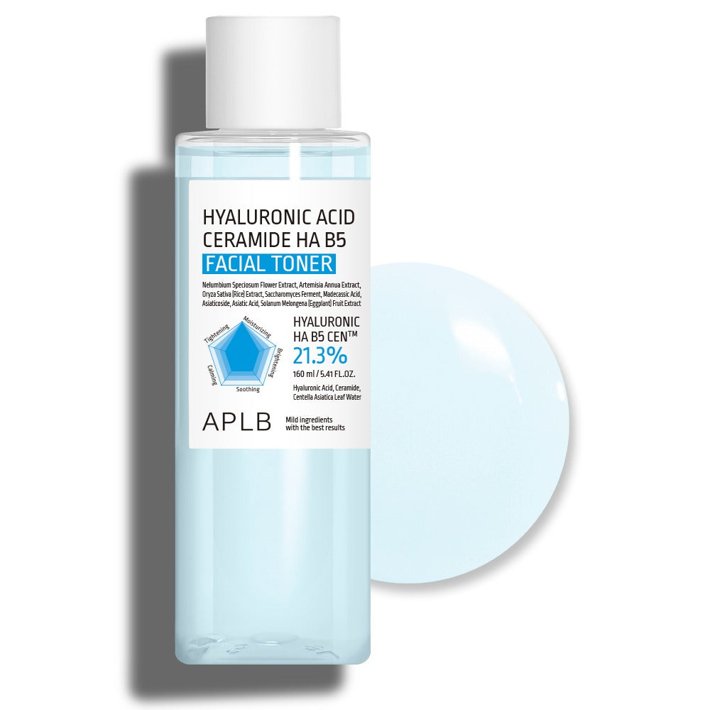 APLB Hyaluronic Acid Ceramide HA B5 Facial Toner 160ml