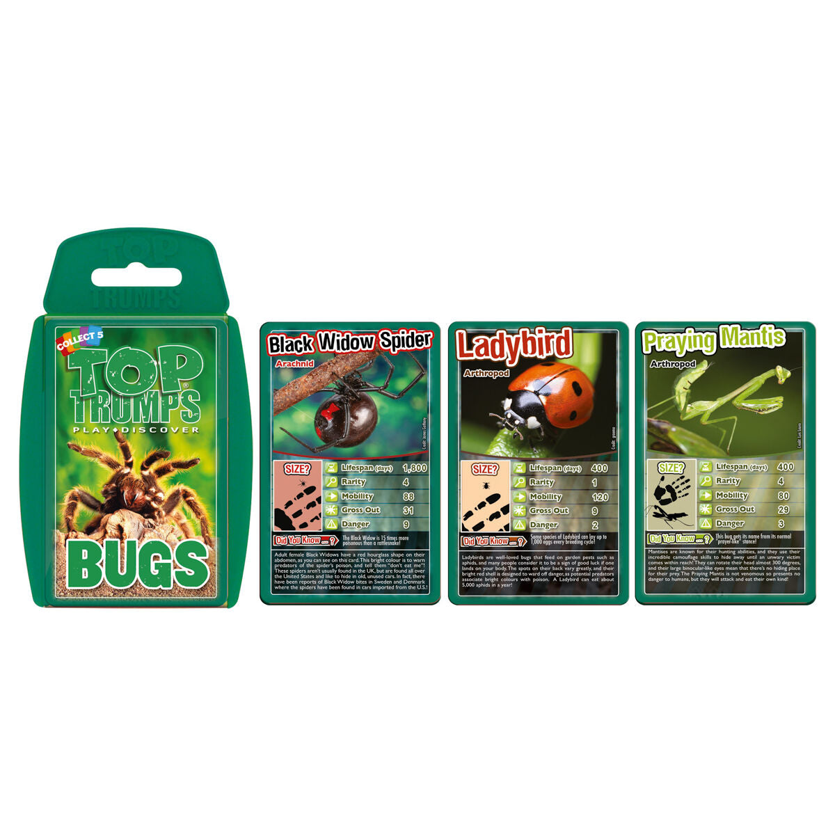Top Trumps Bugs Card Game