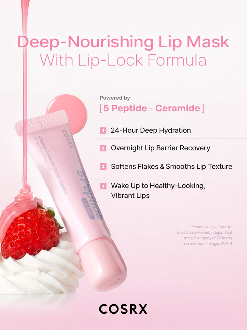 COSRX 5 Peptide Ceramide Barrier Comfort Lip Mask 12ml
