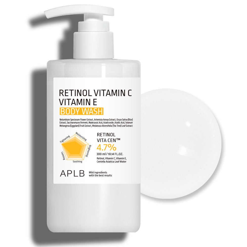 APLB Retinol Vitamin C Vitamin E Body Wash 300ml