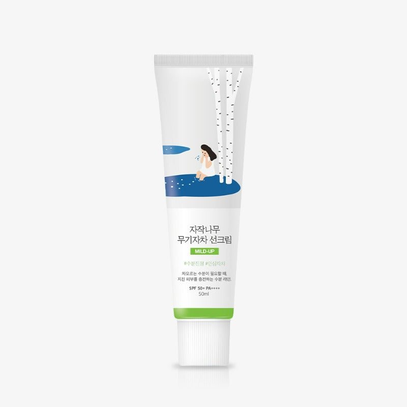 ROUND LAB Birch Juice Moisturizing Mild Up Sunscreen 50ml