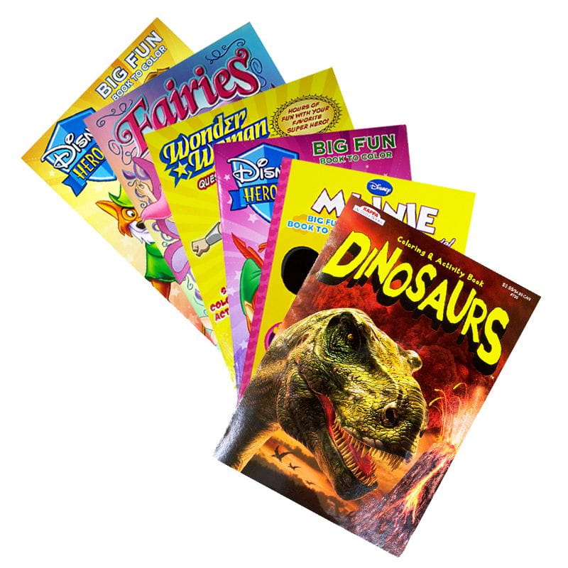 Coloring Books - Assorted Styles