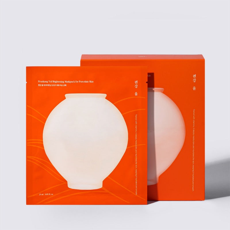 Pyunkang Yul Brightening Maskpack for Porcelain Skin Set 25ml x 10 sheets