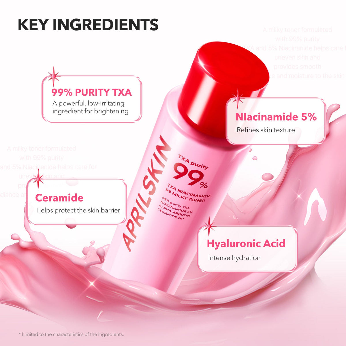 APRILSKIN TXA Niacinamide 99 Milky Toner 150ml