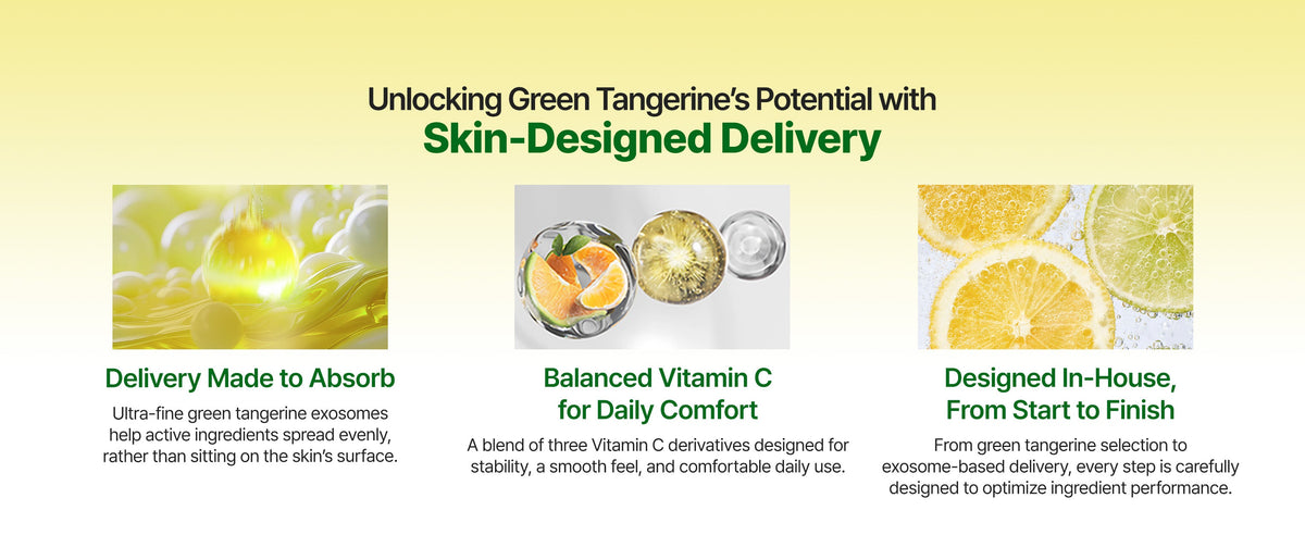 Goodal Green Tangerine Vita C Dark Spot Care Pad Alpha 70 pads