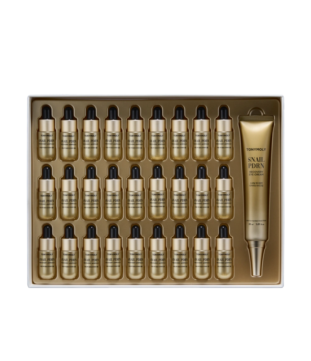 TONYMOLY Snail PDRN Recovery Ampoule & Eye Cream Set