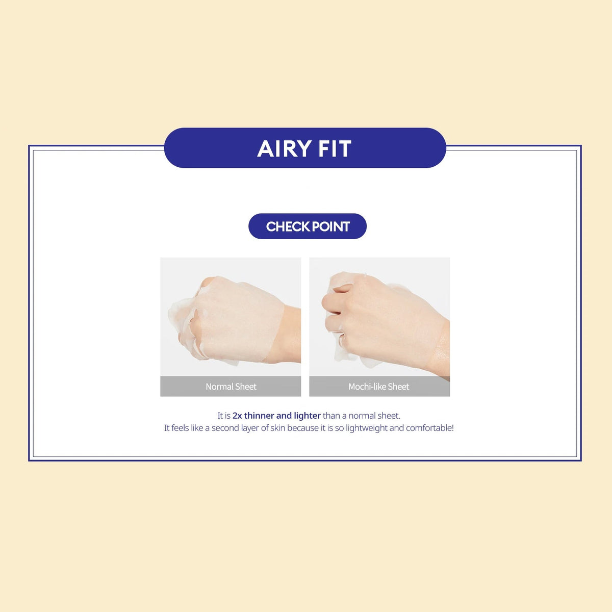 MISSHA Airy Fit Sheet Mask