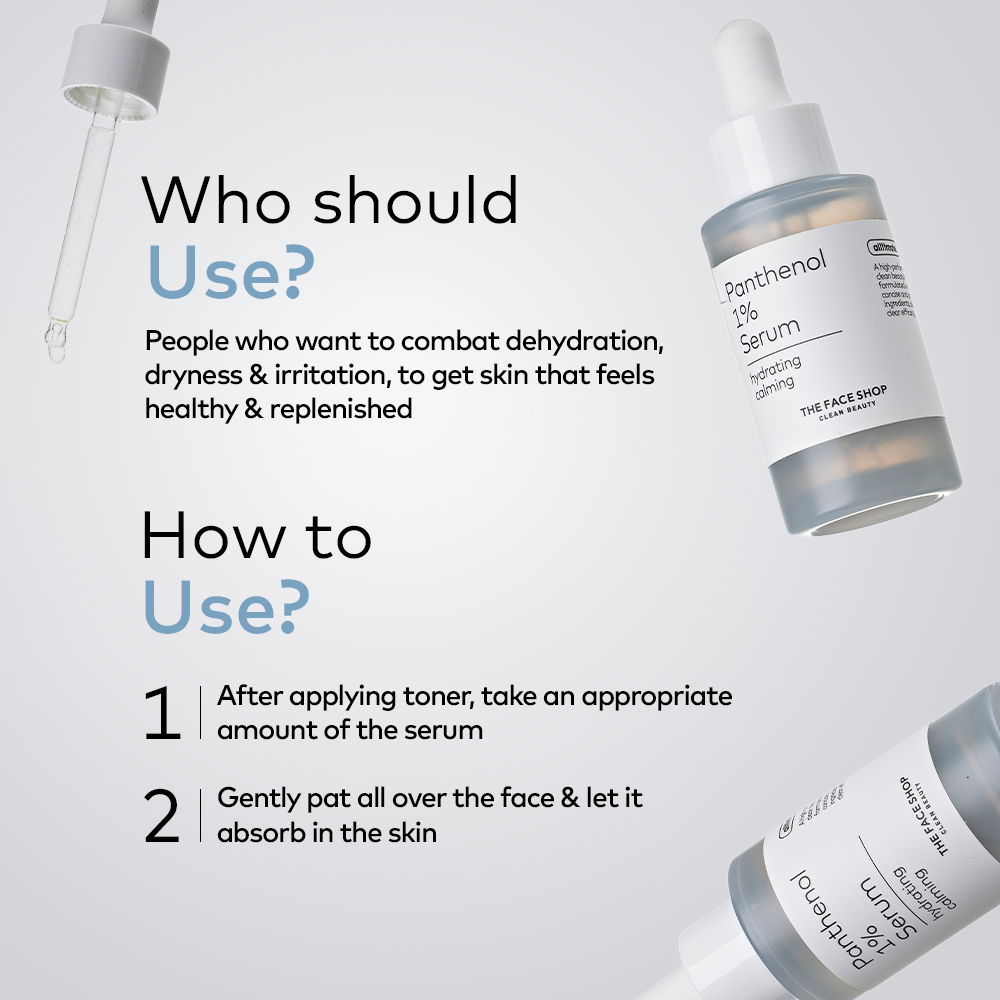THE FACE SHOP Alltimate Panthenol 1% Serum 30ml