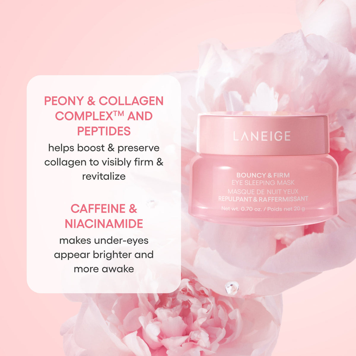 LANEIGE Bouncy & Firm Eye Sleeping Mask Mini 3g