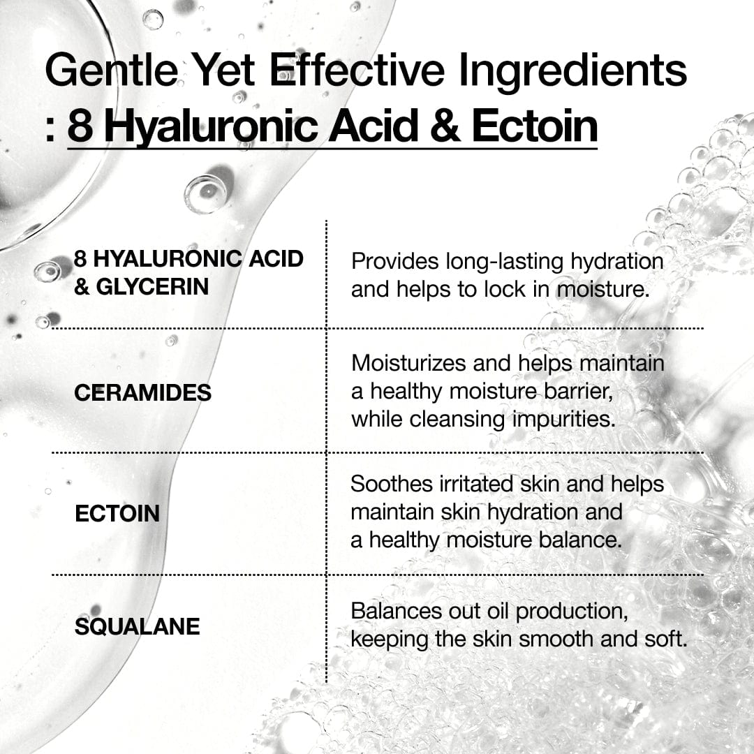 Anua 8 Hyaluronic Acid Moisturizing Gentle Gel Cleanser 150ml
