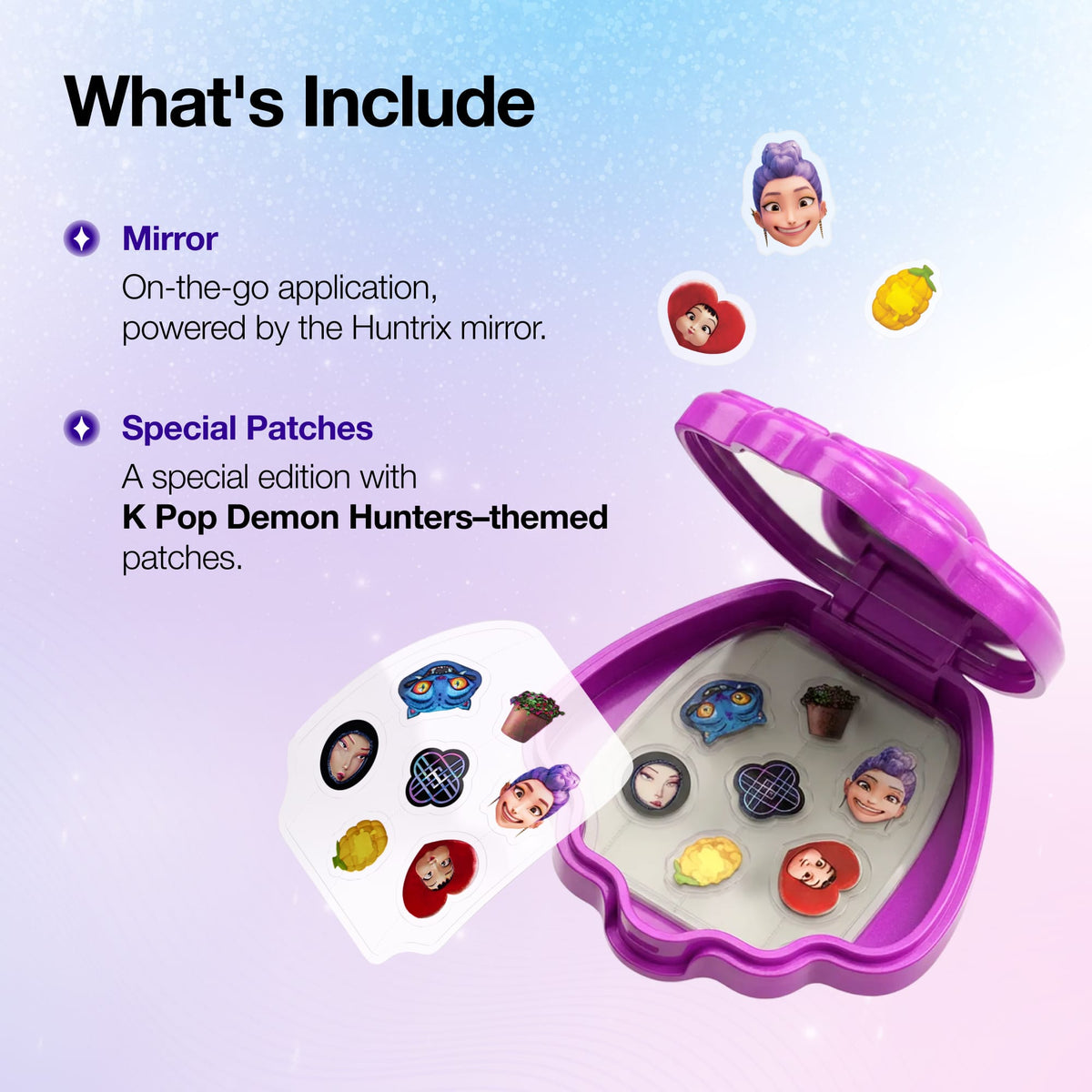 Anua Ultra-Thin Spot Cover Patch Case Set Kpop Demon Hunters Collaboration 28 patches