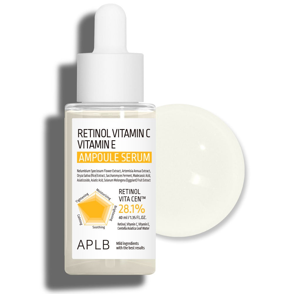 APLB Retinol Vitamin C Vitamin E Ampoule Serum 40ml