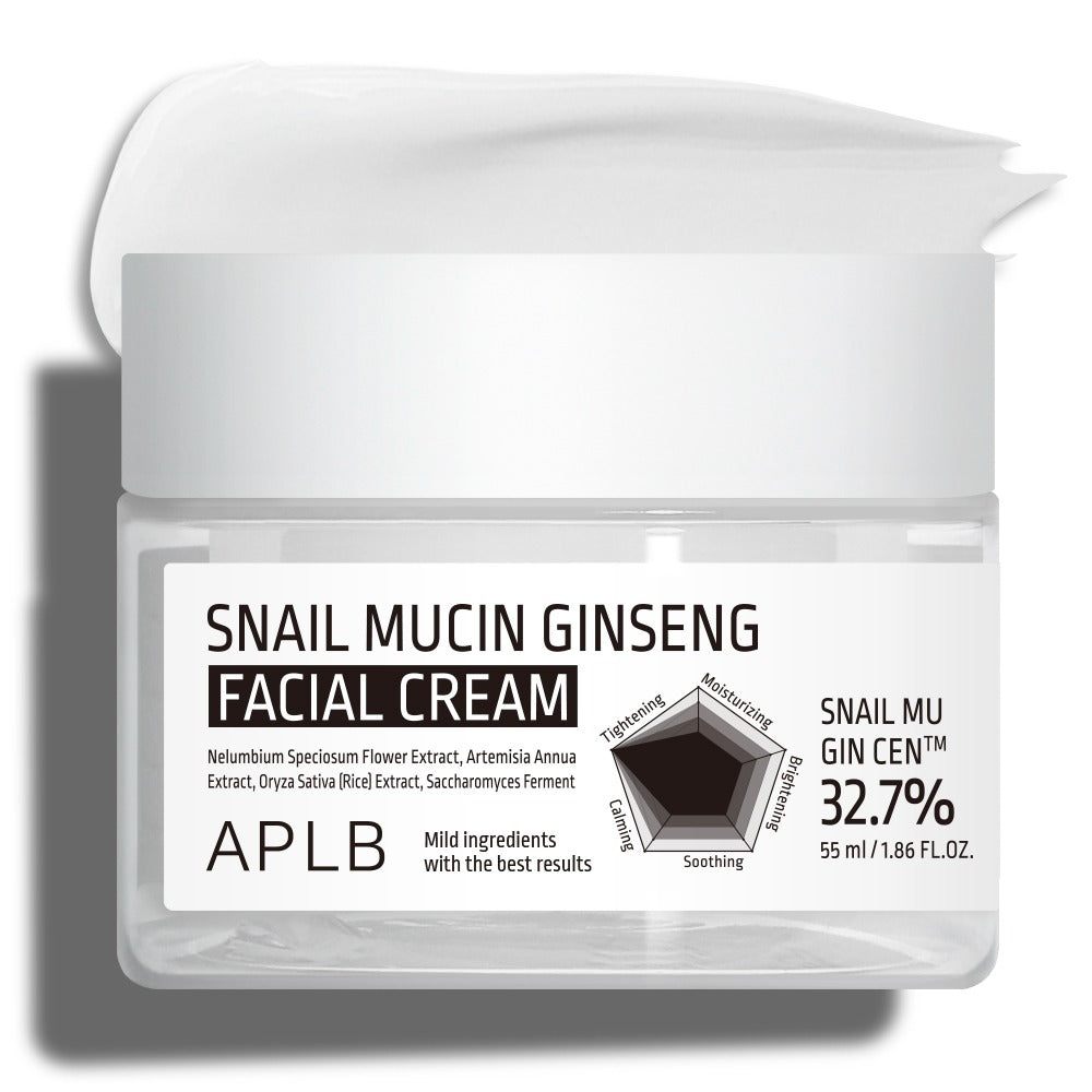 APLB Snail Mucin Ginseng Facial Cream 55ml