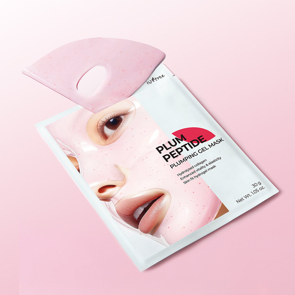 Isntree Plum Peptide Plumping Gel Mask 30g x 4 sheets
