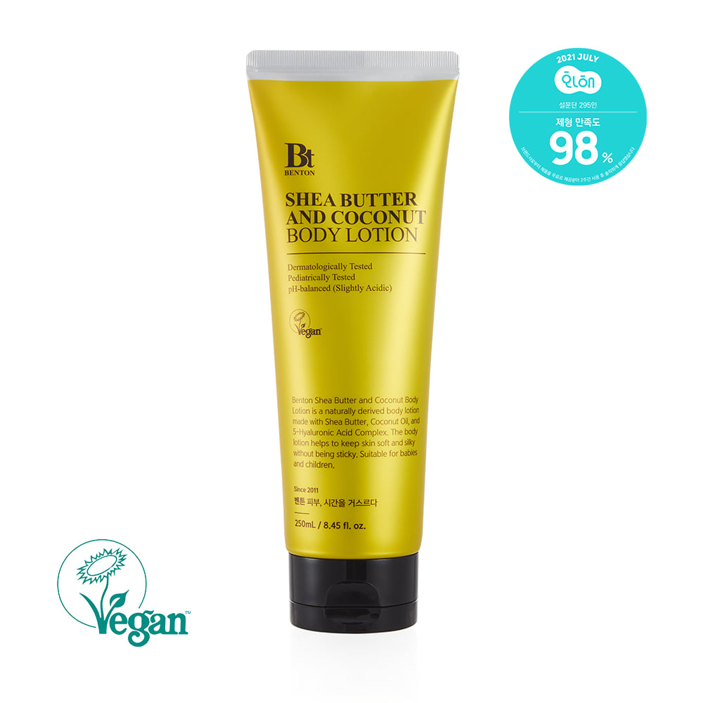 Benton Shea Butter & Coconut Body Lotion 250ml