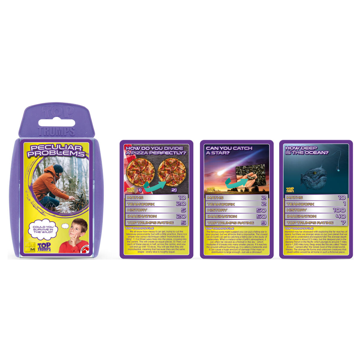 Top Trumps STEM: Peculiar Problems Card Game