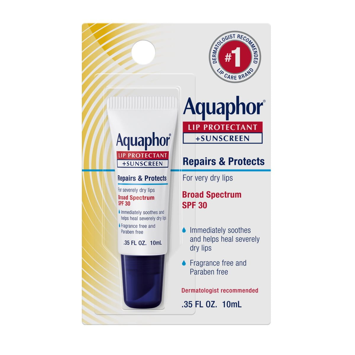 Aquaphor Lip Repair + SPF Gel Tube .35oz