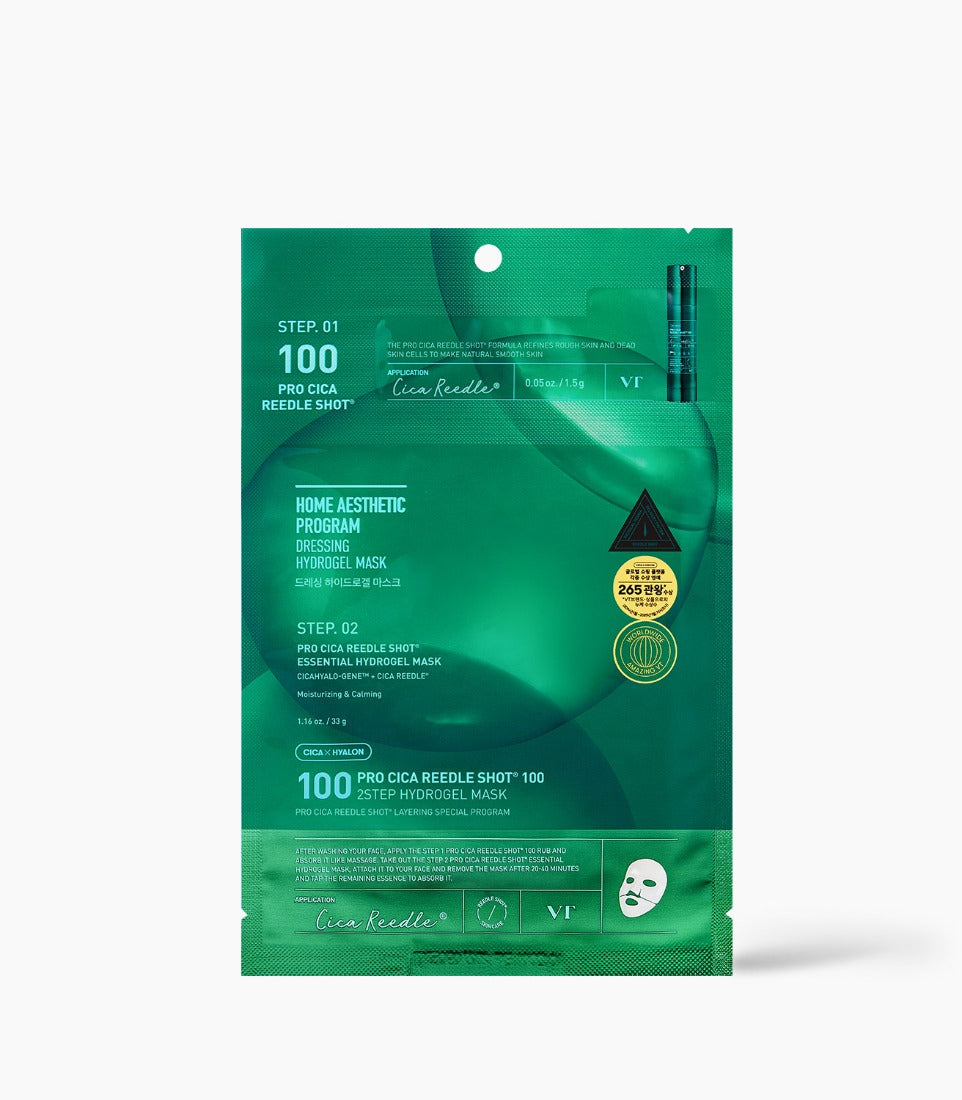 VT Pro Cica Reedle Shot 100 2Step Hydrogel Mask 1.5g + 33g x 1 sheet