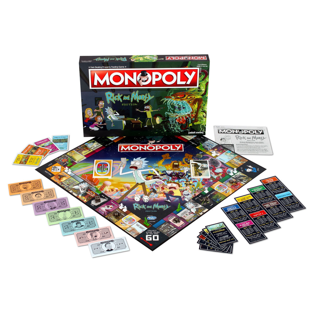 Monopoly Board Game Rick & Morty Edition