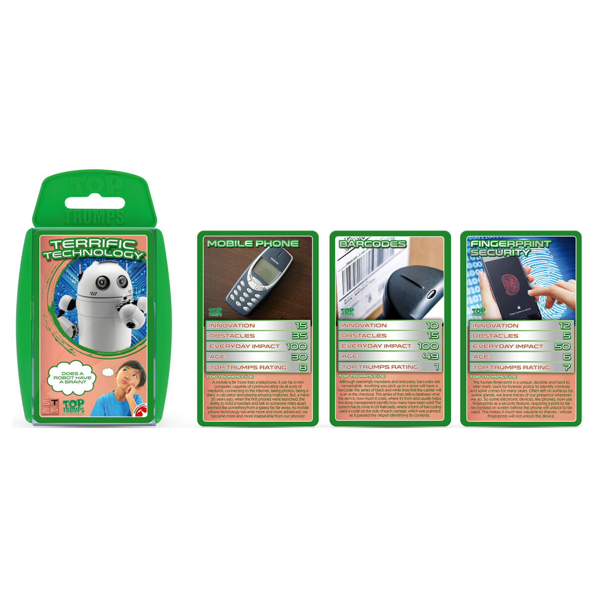 Top Trumps STEM: Terrific Technology Card Game