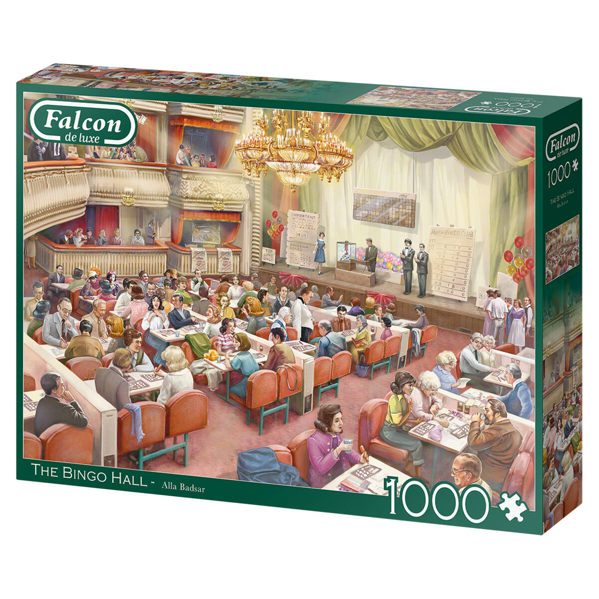 Falcon de luxe The Bingo Hall Puzzle 1000 Piece