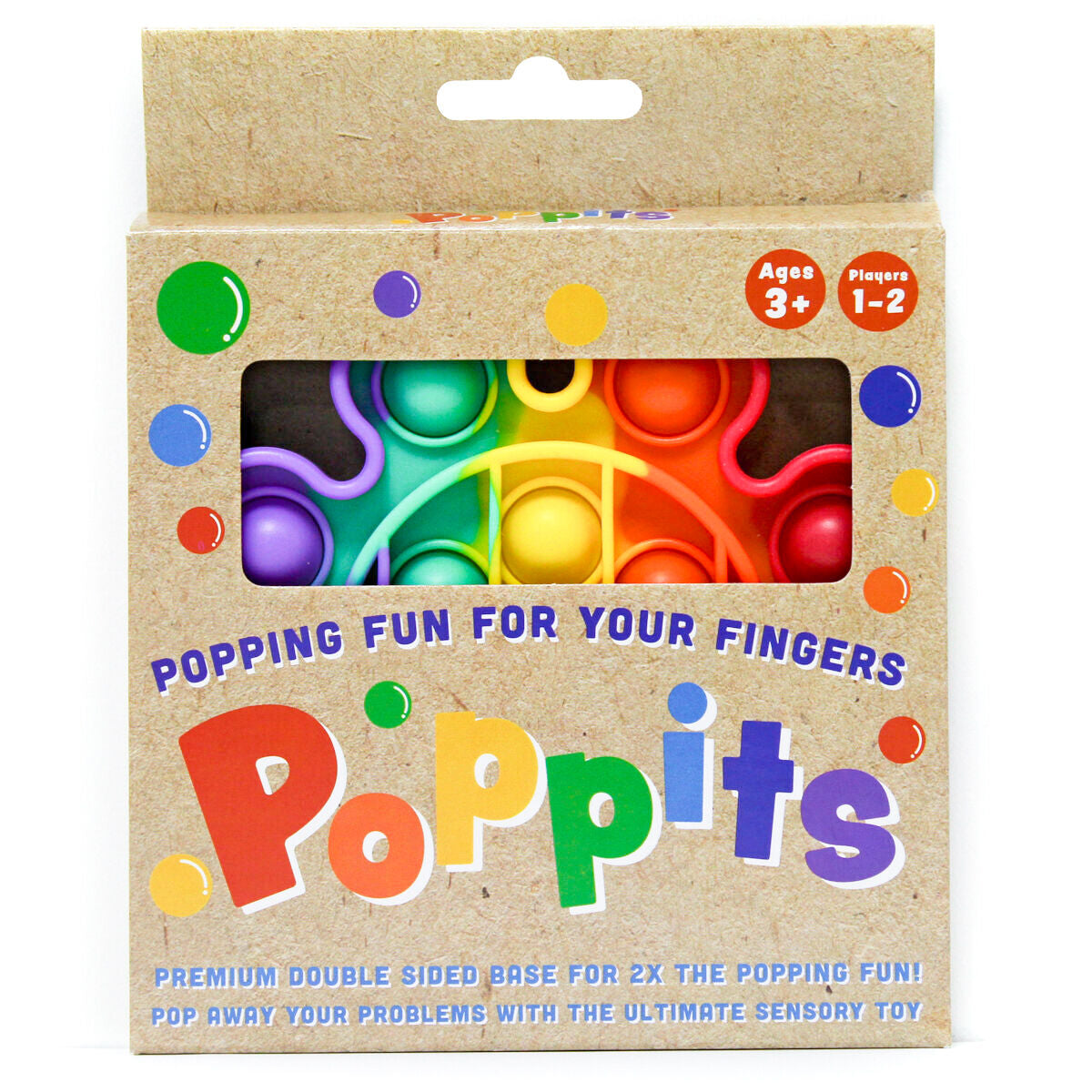 Cartamundi Poppits Rainbow Flower Sensory Toy