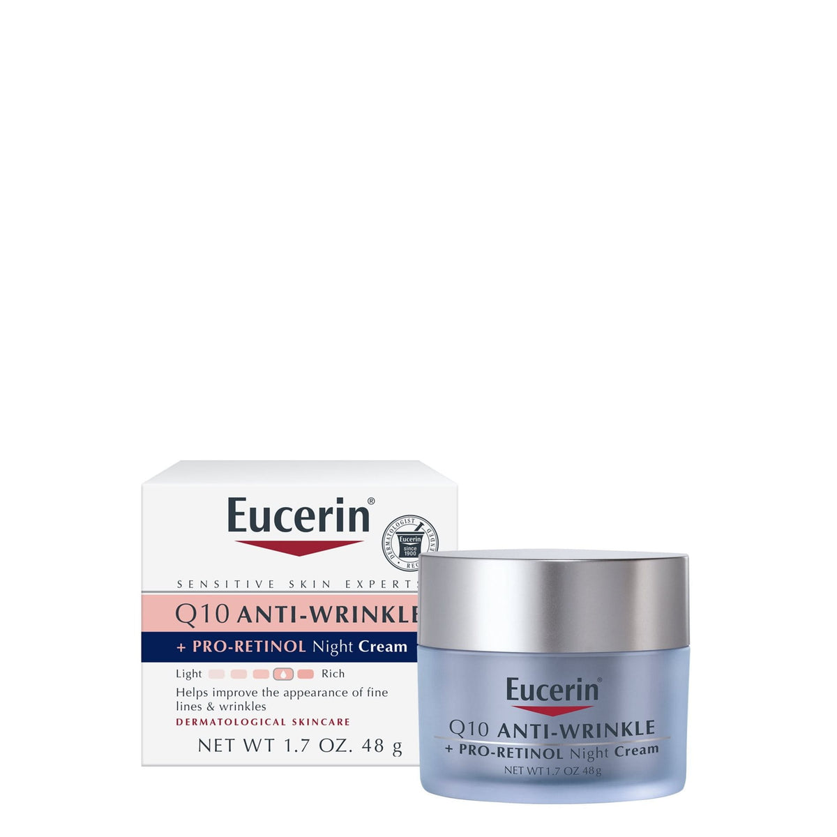 Eucerin Q10 Revitalize Anti-Wrinkle Face Night Cream 1.7oz