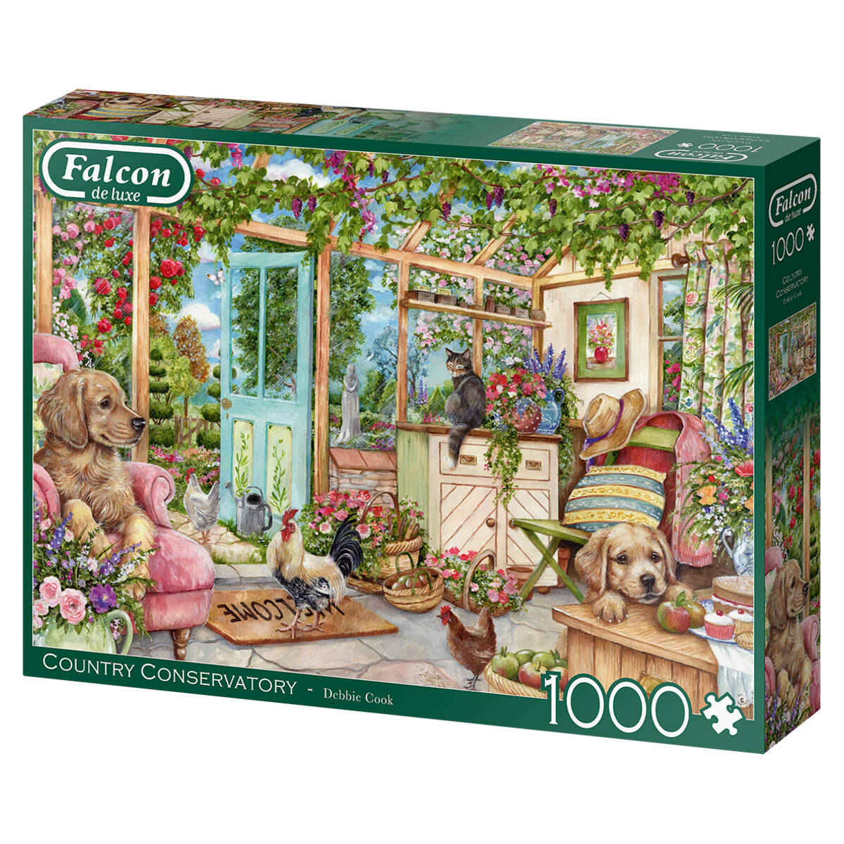 Falcon de luxe Country Conservatory Puzzle 1000 Piece