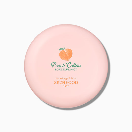 SKINFOOD Peach Cotton Pore Blur Pact 4g