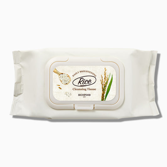 SKINFOOD Rice Daily Brightening Cleansing Tissue 80sheets